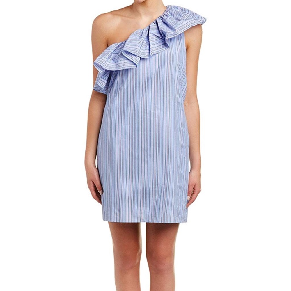 Parker one shoulder dress